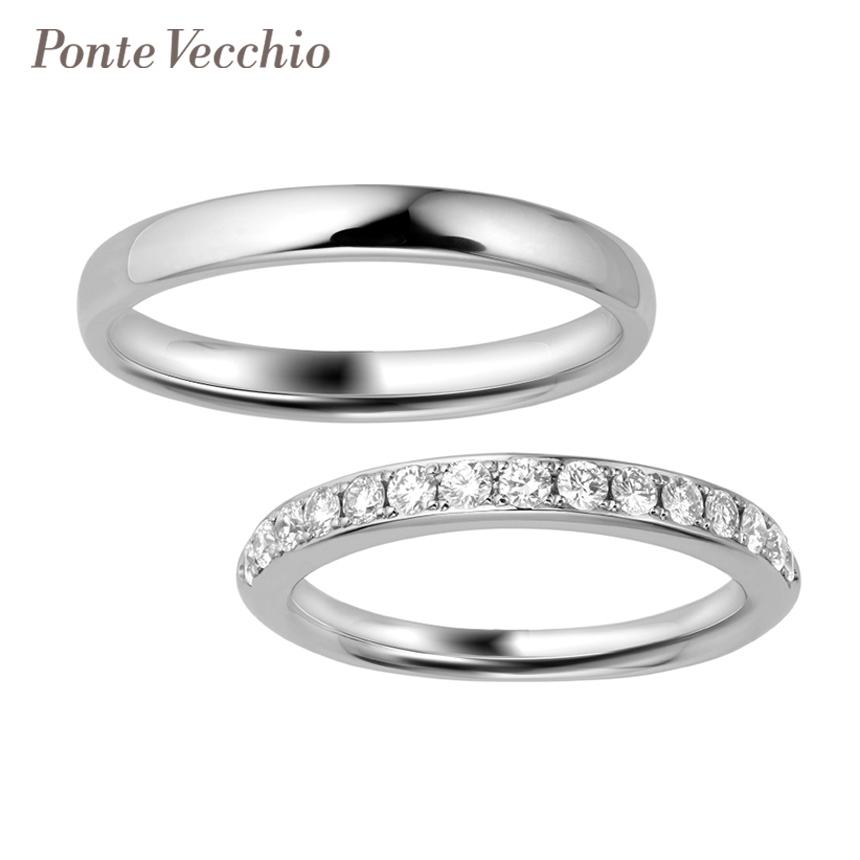 Ponte Vecchio 指輪 LUCE（ルーチェ）｜結婚指輪（マリッジリング）｜ポンテヴェキオ